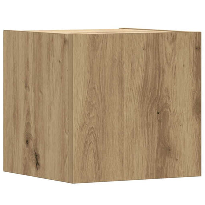 6-tlg. TV-Schrank-Set Wandmontage Artisan-Eiche Holzwerkstoff