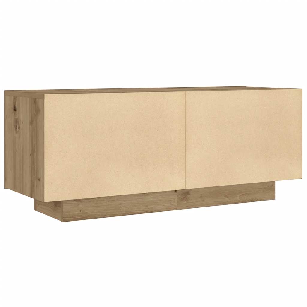 Nachttisch Artisan-Eiche 100x35x40 cm Holzwerkstoff