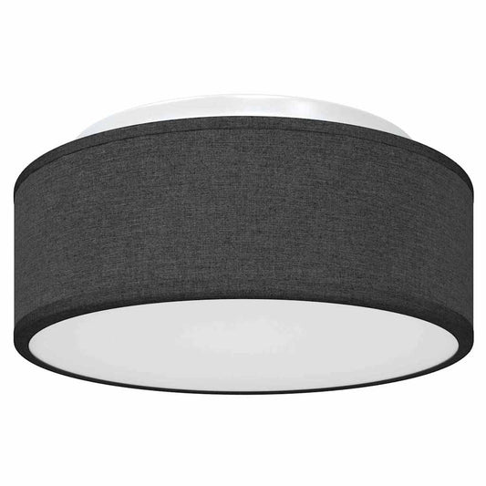 Deckenlampe Schwarz 30 x 13.5 cm Stoff