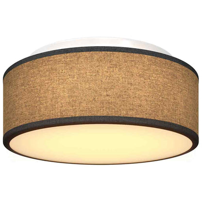 Deckenlampe Schwarz 30 x 13.5 cm Stoff