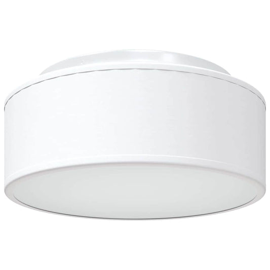 Deckenlampe Weiß 30 x 13.5 cm Stoff
