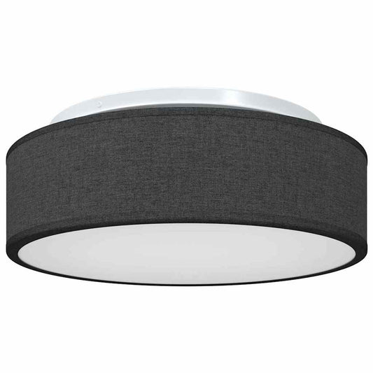 Deckenlampe Schwarz 38 x 13.5 cm Stoff
