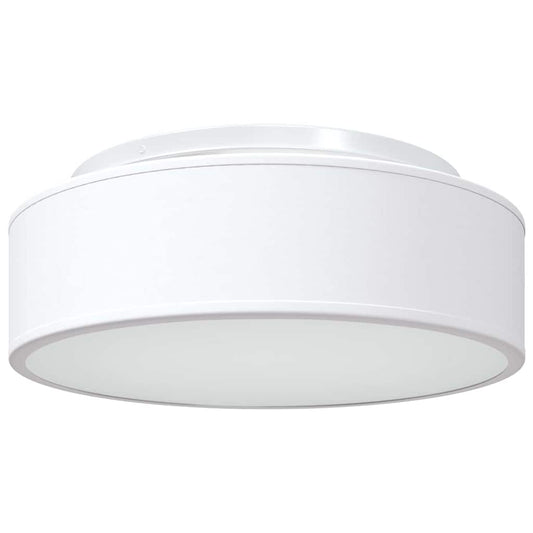 Deckenlampe Weiß 38 x 13.5 cm Stoff