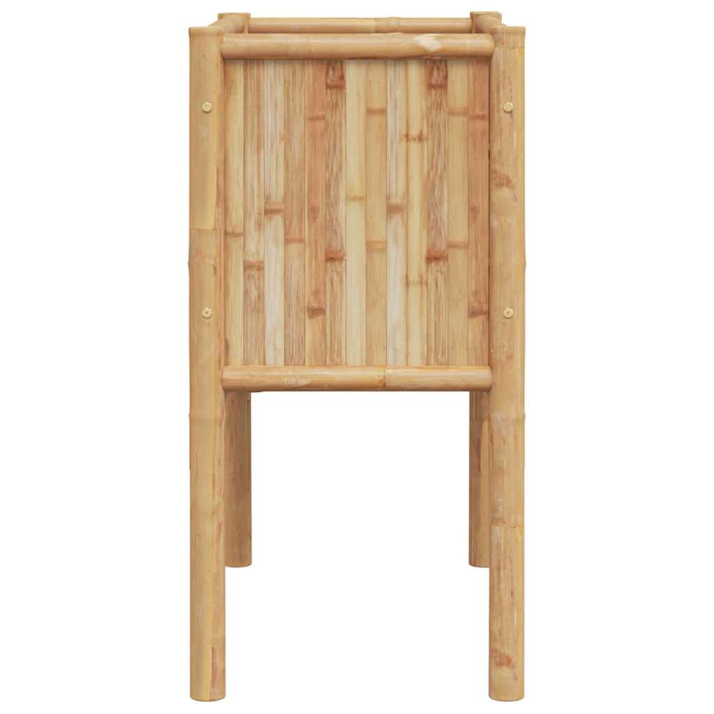 Garten-Hochbeet Braun 70 x 35 x 70 cm Bambus