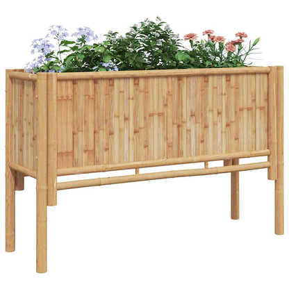 Garten-Hochbeet Braun 110 x 35 x 70 cm Bambus