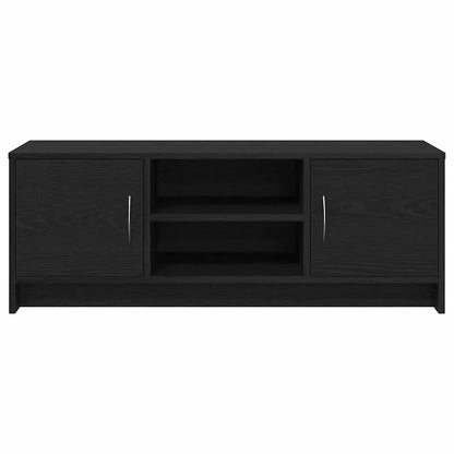 TV-Schrank Eiche schwarz 102x30x37,5 cm Holzwerkstoff