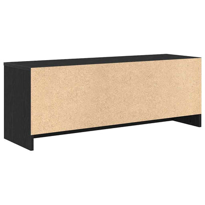 TV-Schrank Eiche schwarz 102x30x37,5 cm Holzwerkstoff