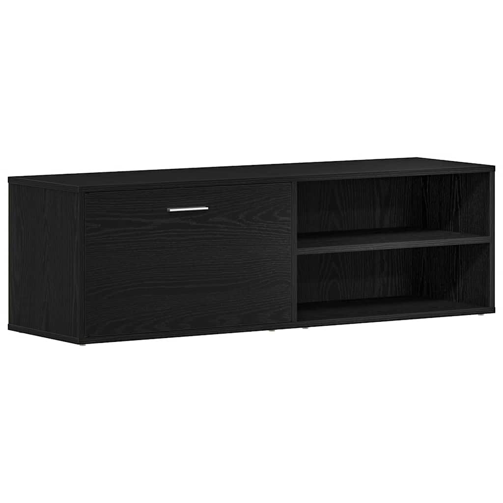 TV-Schrank Schwarze Eiche 120x34x37 cm Holzwerkstoff