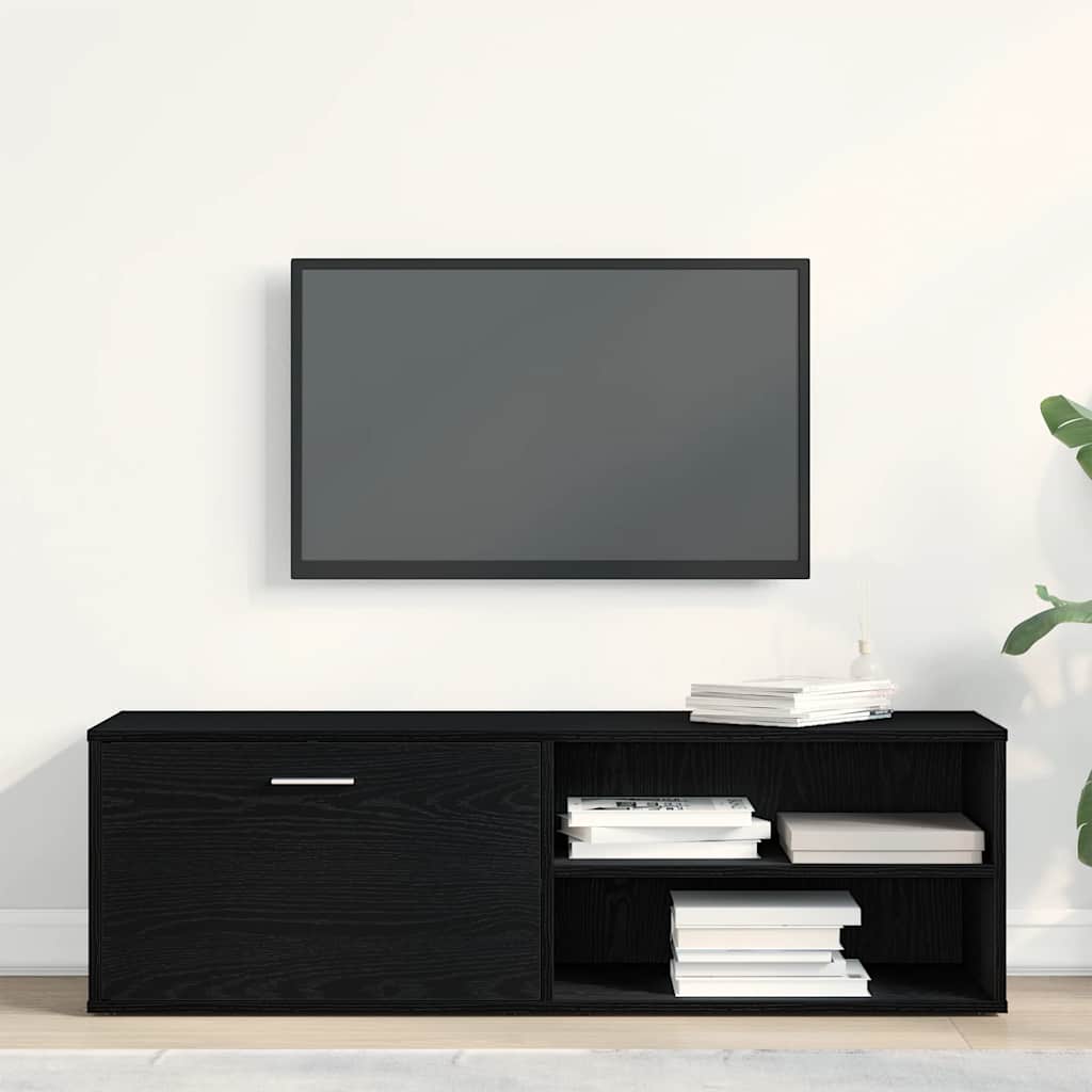 TV-Schrank Schwarze Eiche 120x34x37 cm Holzwerkstoff