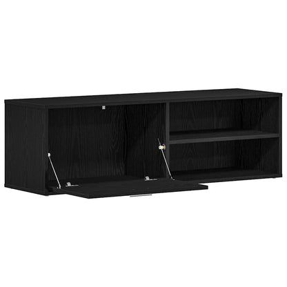TV-Schrank Schwarze Eiche 120x34x37 cm Holzwerkstoff