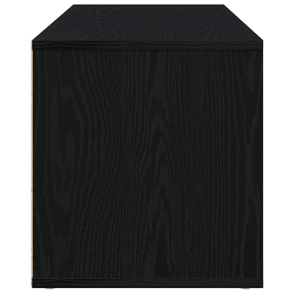 TV-Schrank Schwarze Eiche 120x34x37 cm Holzwerkstoff