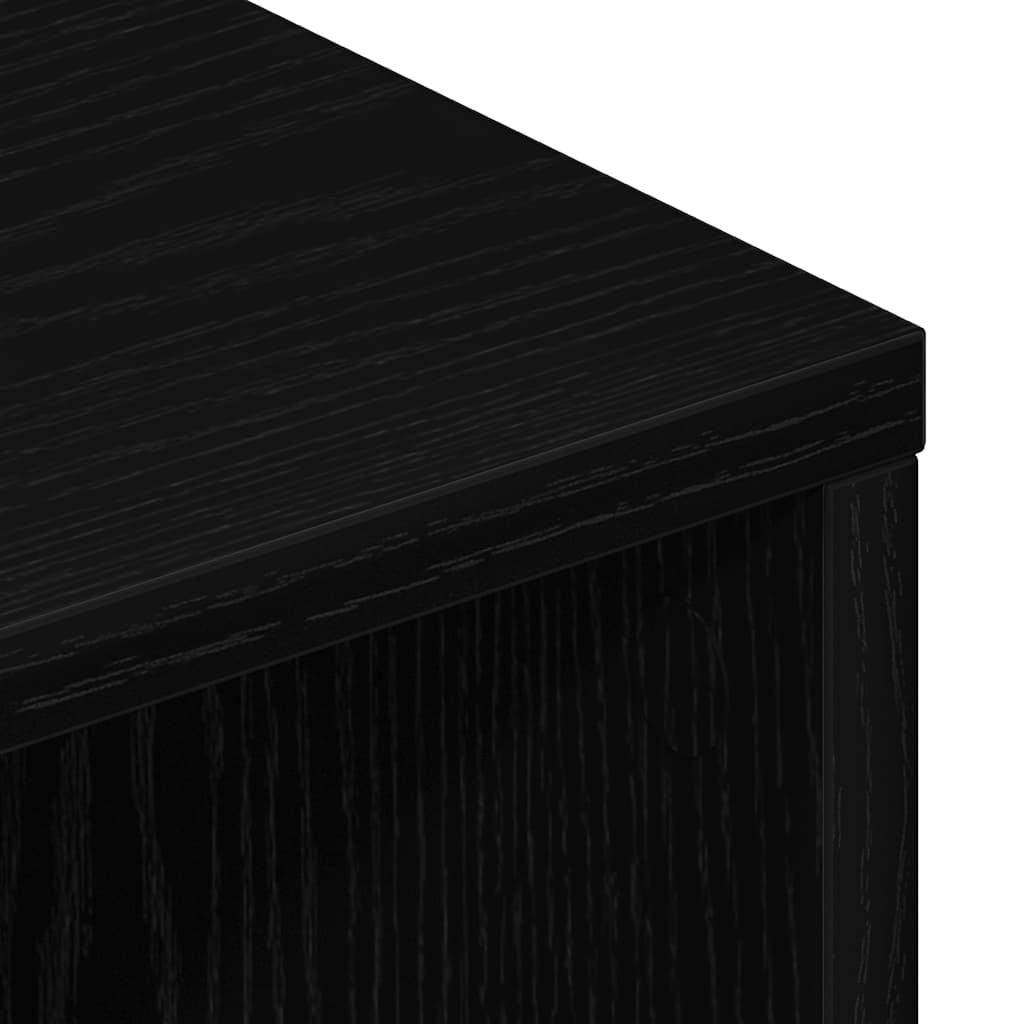 TV-Schrank Schwarze Eiche 120x34x37 cm Holzwerkstoff