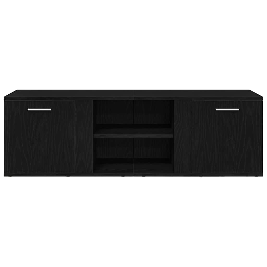 TV-Schrank Schwarze Eiche 120x34x37 cm Holzwerkstoff