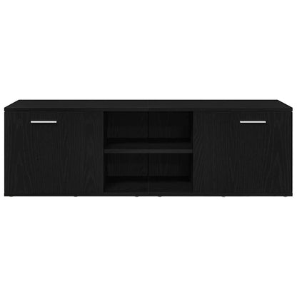 TV-Schrank Schwarze Eiche 120x34x37 cm Holzwerkstoff