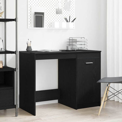 Schreibtisch Schwarze Eiche 100 x 50 x 76 cm Holzwerkstoff