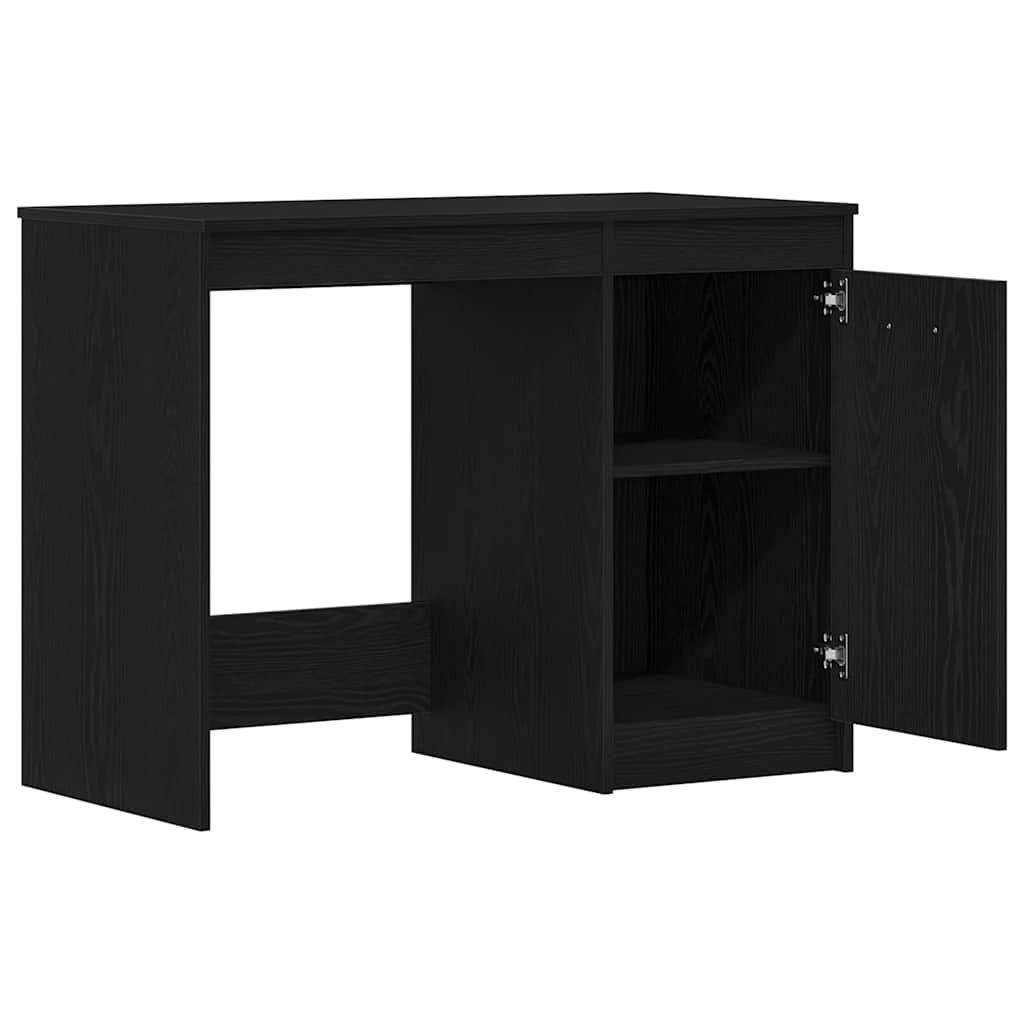 Schreibtisch Schwarze Eiche 100 x 50 x 76 cm Holzwerkstoff