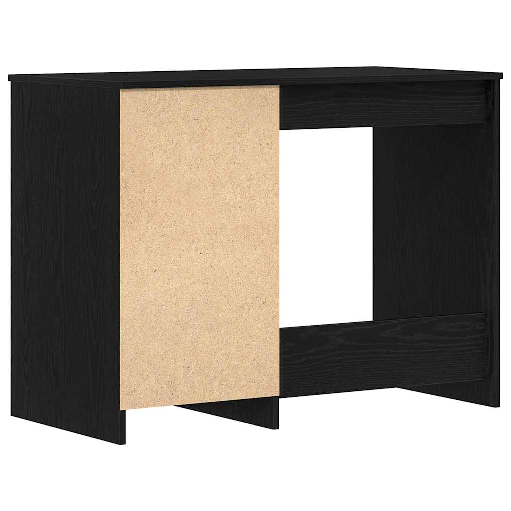Schreibtisch Schwarze Eiche 100 x 50 x 76 cm Holzwerkstoff