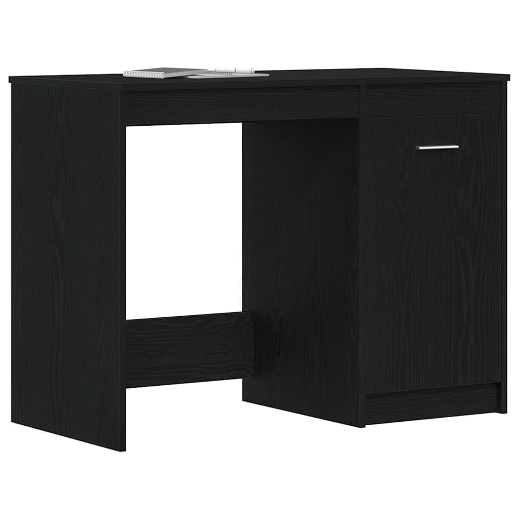 Schreibtisch Schwarze Eiche 100 x 50 x 76 cm Holzwerkstoff