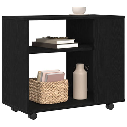 Beistelltisch Schwarze Eiche 70x35x60 cm Holzwerkstoff
