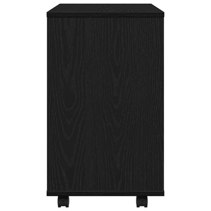 Beistelltisch Schwarze Eiche 70x35x60 cm Holzwerkstoff