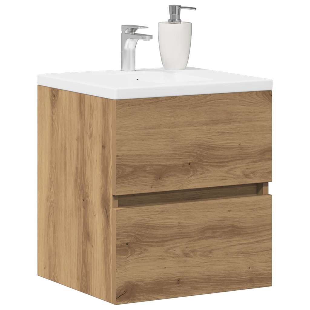 Waschbeckenunterschrank Artisan Oak 41x38,5x45 cm Holzwerkstoff