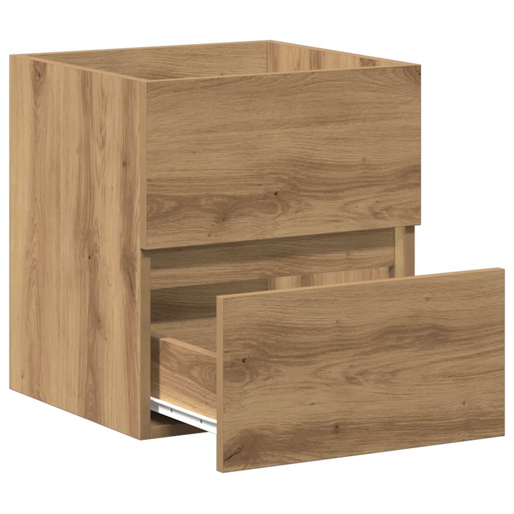 Waschbeckenunterschrank Artisan Oak 41x38,5x45 cm Holzwerkstoff