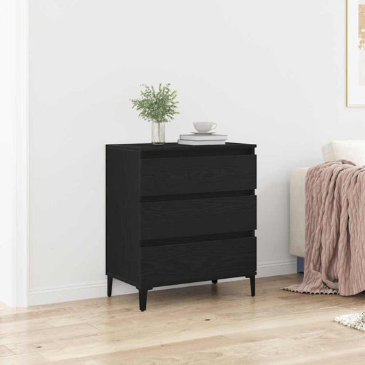 Sideboard Schwarze Eiche 60 x 35 x 70 cm Holzwerkstoff