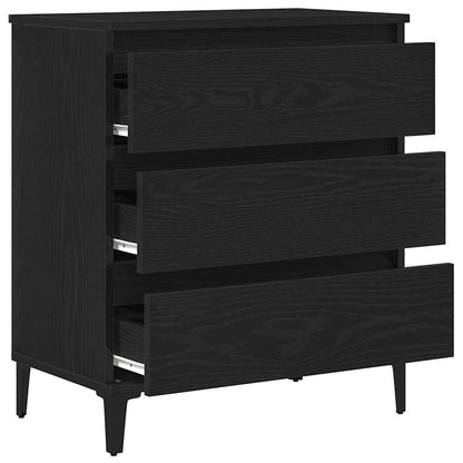 Sideboard Schwarze Eiche 60 x 35 x 70 cm Holzwerkstoff