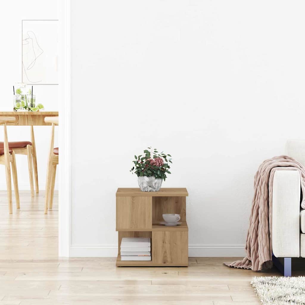 Beistelltisch Artisan-Eiche 30 x 30 x 55 cm Holzwerkstoff