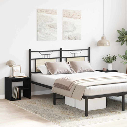 Nachttisch 2 pcs Schwarze Eiche 40 x 30 x 40 cm Holzwerkstoff