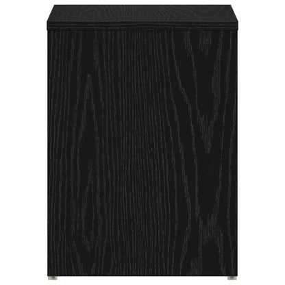 Nachttisch 2 pcs Schwarze Eiche 40 x 30 x 40 cm Holzwerkstoff
