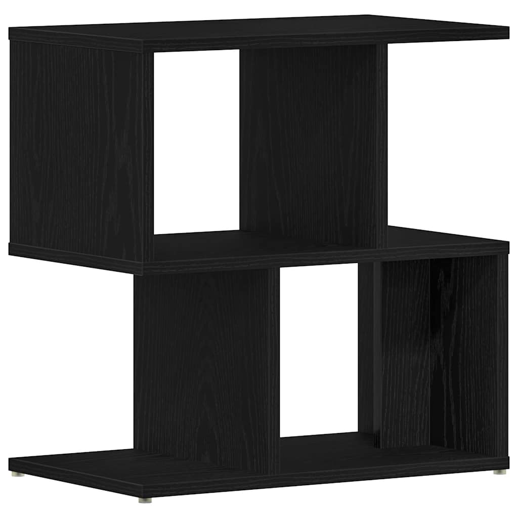 Nachttisch 2 pcs Schwarze Eiche 50 x 30 x 51,5 cm Holzwerkstoff