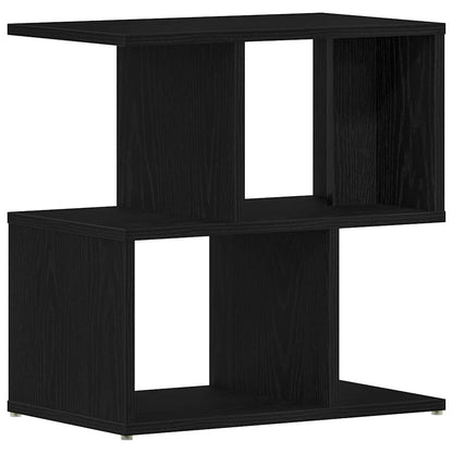 Nachttisch 2 pcs Schwarze Eiche 50 x 30 x 51,5 cm Holzwerkstoff