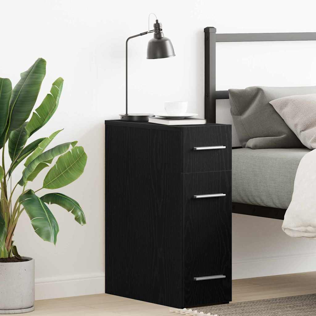 Apothekerschrank Schwarze Eiche 20 x 45.5 x 60 cm Holzwerkstoff