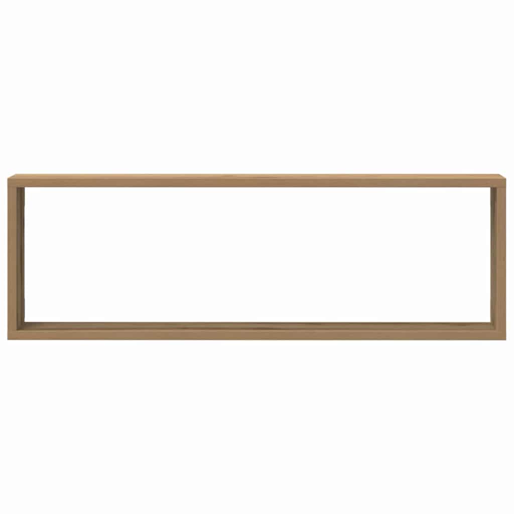 Wandregal 2 pcs Artisan-Eiche 80 x 15 x 26 cm Holzwerkstoff