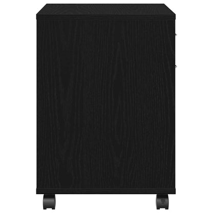 Rollschrank Schwarze Eiche 45 x 38 x 54 cm Holzwerkstoff