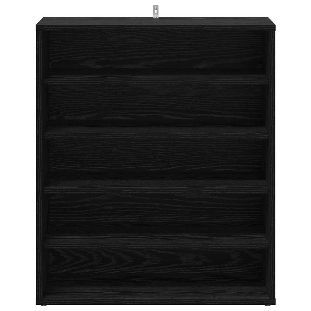 Schuhschrank Schwarze Eiche 60 x 35 x 70 cm Holzwerkstoff