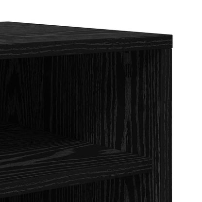 Schuhschrank Schwarze Eiche 60 x 35 x 92 cm Holzwerkstoff