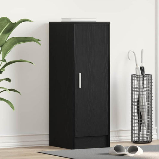 Schuhschrank Schwarze Eiche 32 x 35 x 92 cm Holzwerkstoff