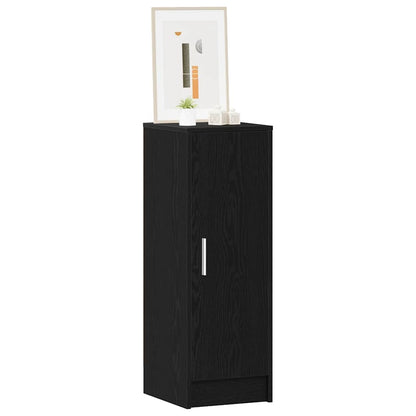 Schuhschrank Schwarze Eiche 32 x 35 x 92 cm Holzwerkstoff