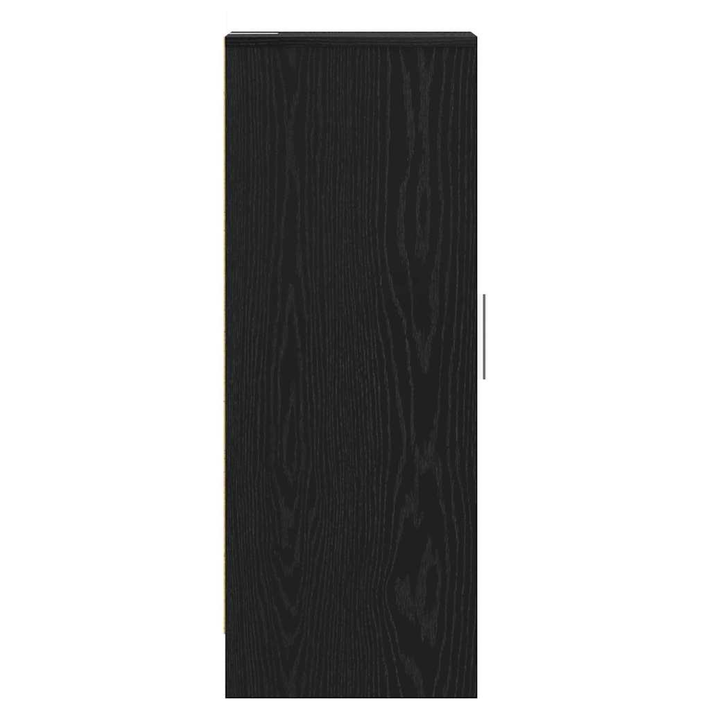 Schuhschrank Schwarze Eiche 32 x 35 x 92 cm Holzwerkstoff