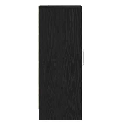 Schuhschrank Schwarze Eiche 32 x 35 x 92 cm Holzwerkstoff