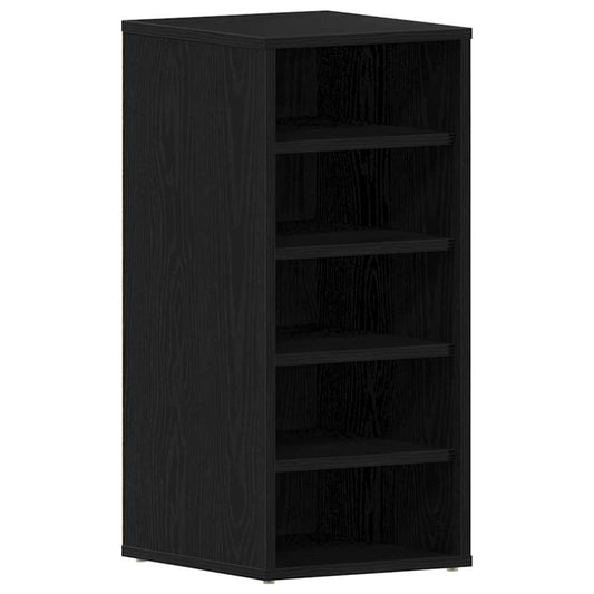 Schuhschrank Schwarze Eiche 32 x 35 x 70 cm Holzwerkstoff