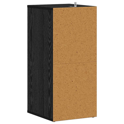 Schuhschrank 2 pcs Schwarze Eiche 32 x 35 x 70 cm Holzwerkstoff