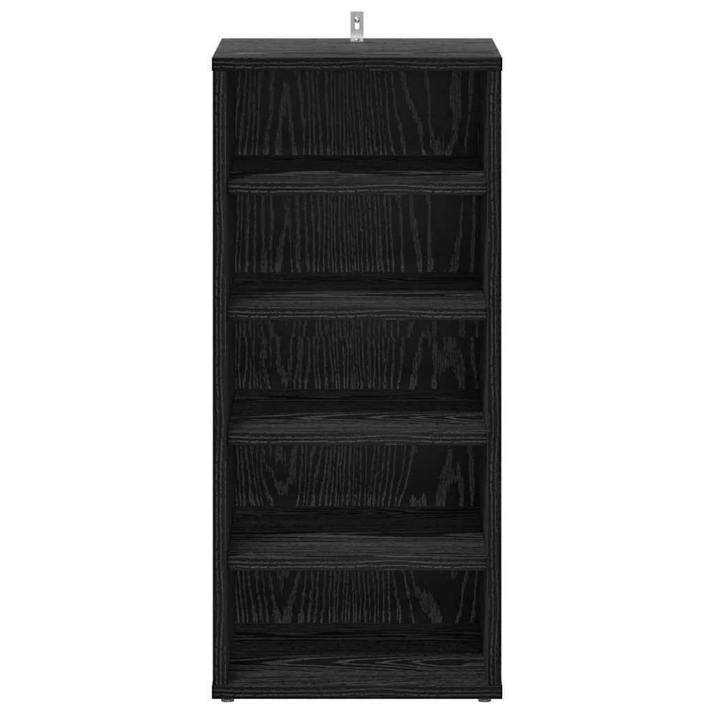 Schuhschrank 2 pcs Schwarze Eiche 32 x 35 x 70 cm Holzwerkstoff