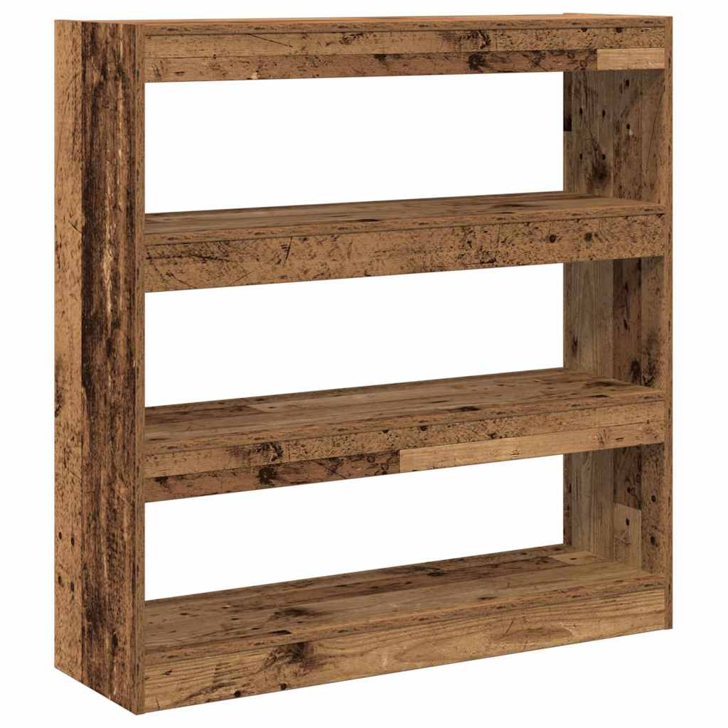 Bücherregal Altholz 100 x 30 x 103 cm Holzwerkstoff