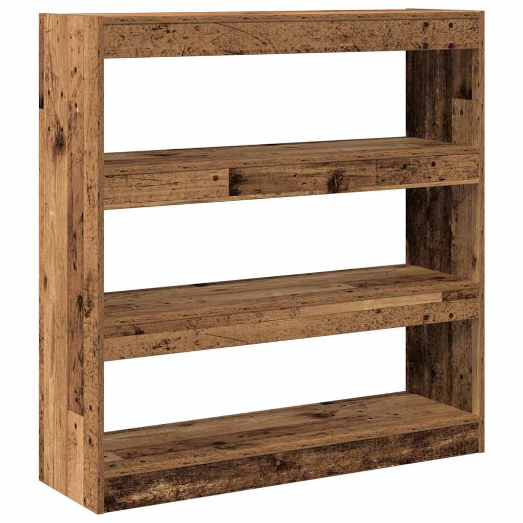 Bücherregal Altholz 100 x 30 x 103 cm Holzwerkstoff