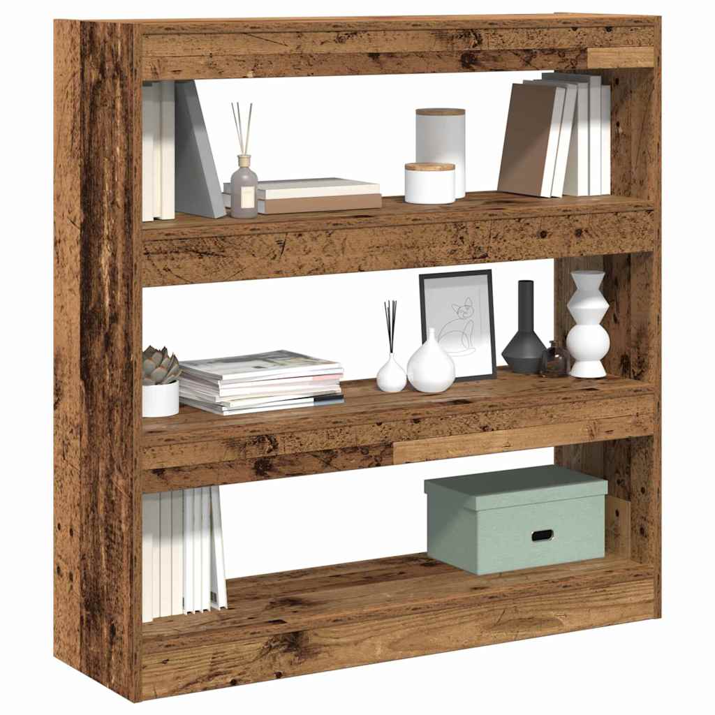 Bücherregal Altholz 100 x 30 x 103 cm Holzwerkstoff