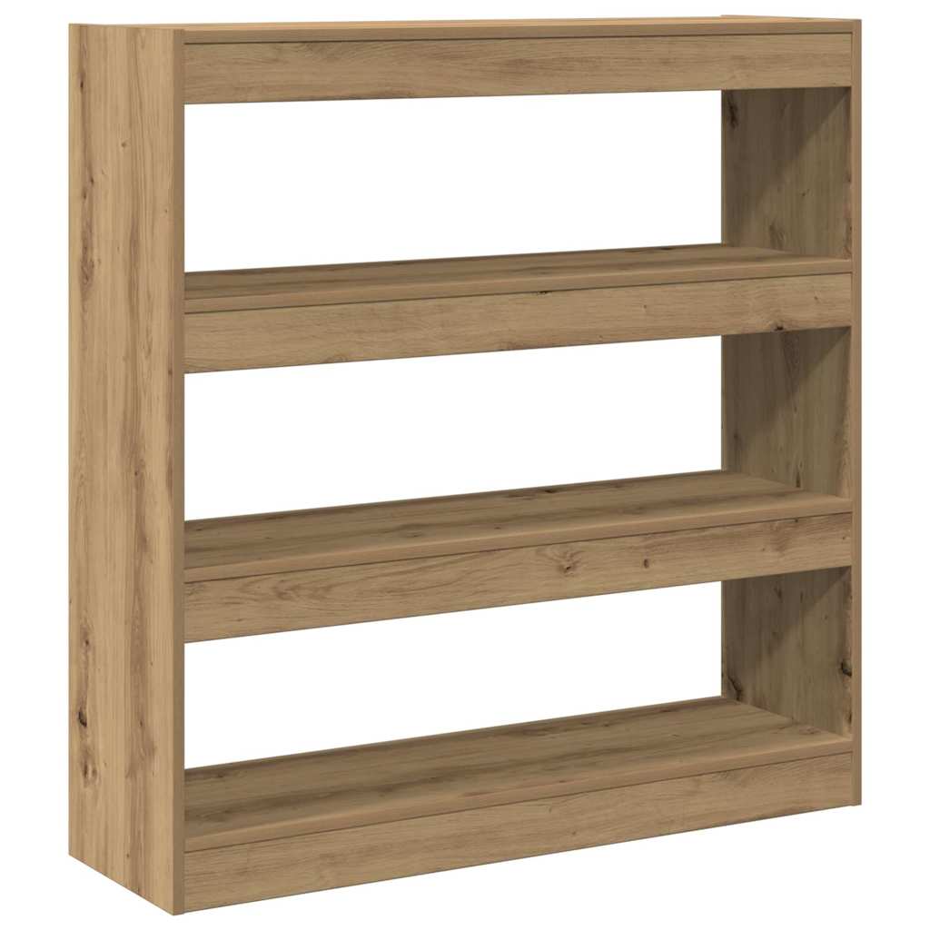 Bücherregal Eiche handwerklich 100 x 30 x 103 cm Holzwerkstoff