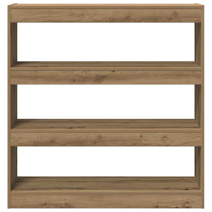 Bücherregal Eiche handwerklich 100 x 30 x 103 cm Holzwerkstoff